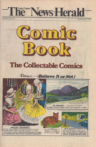 Cover for The News Herald Comic Book the Collectable Comics (Lake County News Herald, 1978 series) #v2#38