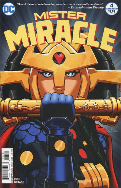 Cover for Mister Miracle (DC, 2017 series) #4 [Nick Derington Cover]