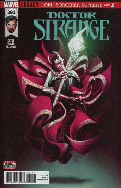 Cover for Doctor Strange (Marvel, 2015 series) #381 [Mike Del Mundo Cover]