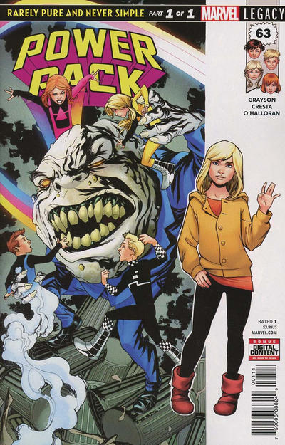 Cover for Power Pack (Marvel, 2018 series) #63