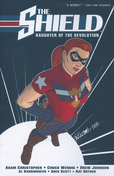 Cover for The Shield (Archie, 2017 series) #1 - Daughter of the Revolution