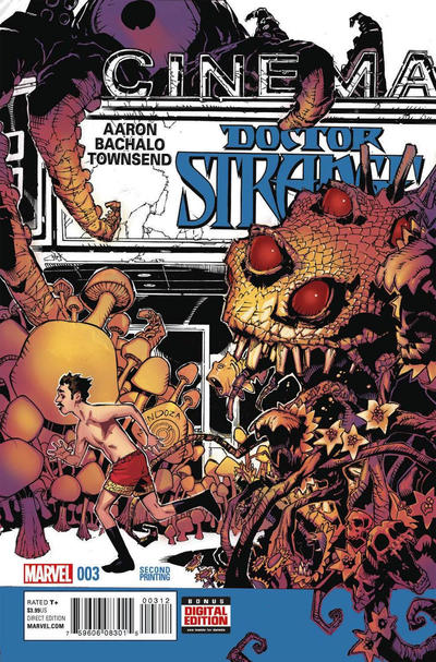 Cover for Doctor Strange (Marvel, 2015 series) #3 [Second Printing Variant]