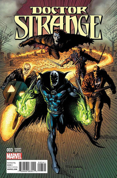 Cover for Doctor Strange (Marvel, 2015 series) #3 [Mark Texeira Variant Cover]