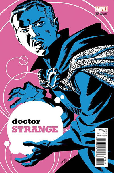 Cover for Doctor Strange (Marvel, 2015 series) #5 [Michael Cho Variant]