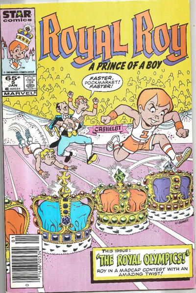 Cover for Royal Roy (Marvel, 1985 series) #5 [Newsstand]