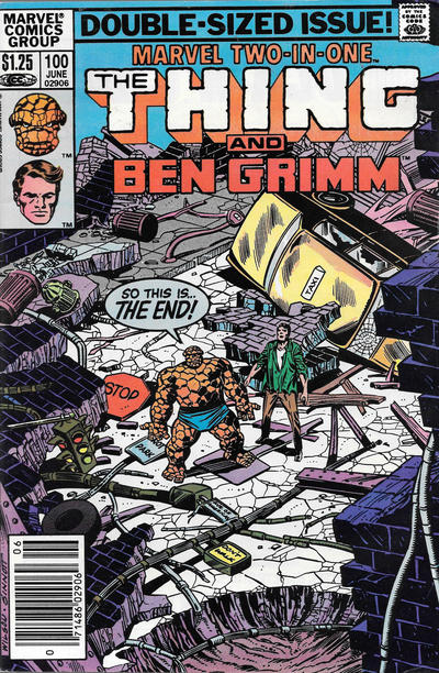 Cover for Marvel Two-in-One (Marvel, 1974 series) #100 [Canadian]