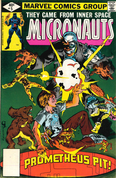 Cover for Micronauts (Marvel, 1979 series) #5 [Whitman]