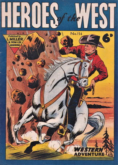 Cover for Heroes of the West (L. Miller & Son, 1959 series) #156