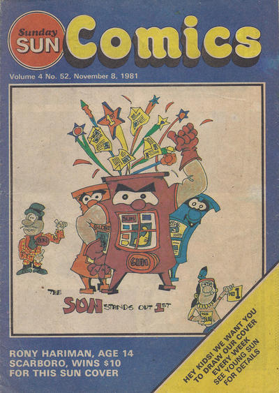 Cover for Sunday Sun Comics (Toronto Sun, 1977 series) #v4#52
