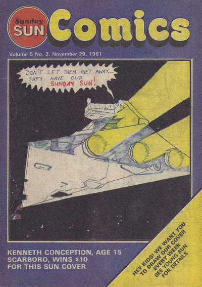 Cover for Sunday Sun Comics (Toronto Sun, 1977 series) #v5#3