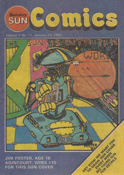 Cover for Sunday Sun Comics (Toronto Sun, 1977 series) #v5#11