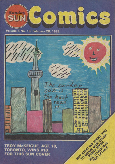 Cover for Sunday Sun Comics (Toronto Sun, 1977 series) #v5#16