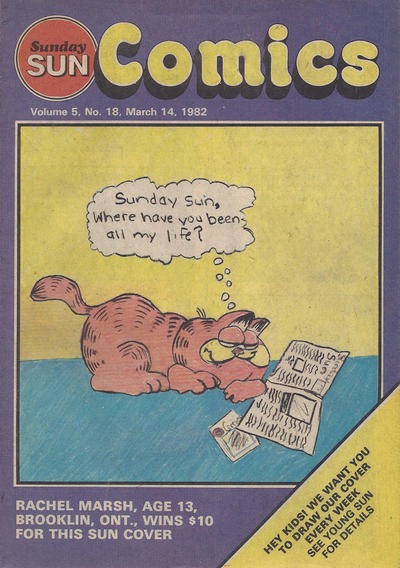 Cover for Sunday Sun Comics (Toronto Sun, 1977 series) #v5#18