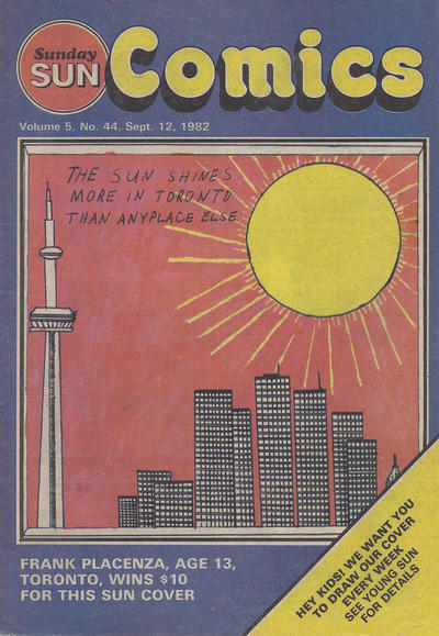 Cover for Sunday Sun Comics (Toronto Sun, 1977 series) #v5#44