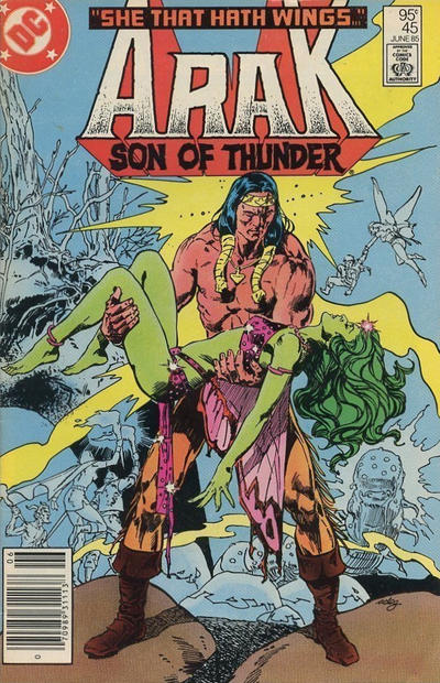 Cover for Arak / Son of Thunder (DC, 1981 series) #45 [Canadian]