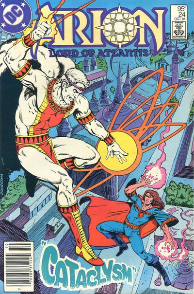 Cover for Arion, Lord of Atlantis (DC, 1982 series) #24 [Canadian]