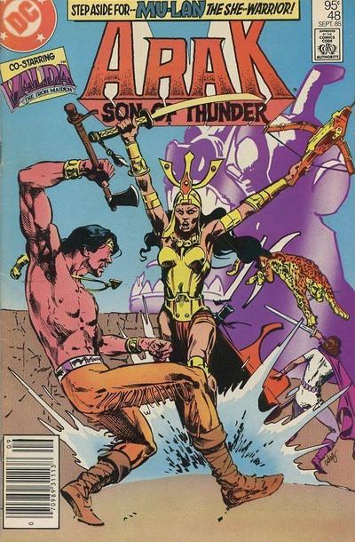 Cover for Arak / Son of Thunder (DC, 1981 series) #48 [Canadian]