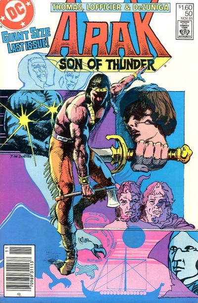 Cover for Arak / Son of Thunder (DC, 1981 series) #50 [Canadian]