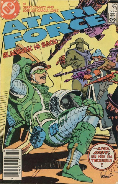 Cover for Atari Force (DC, 1984 series) #10 [Canadian]
