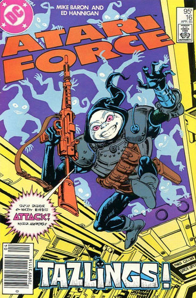 Cover for Atari Force (DC, 1984 series) #16 [Canadian]