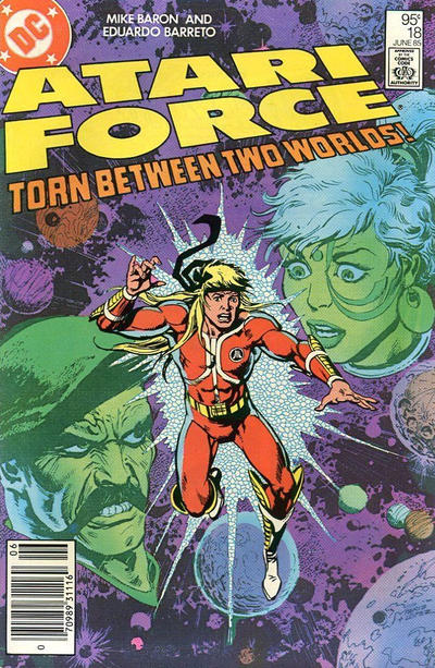 Cover for Atari Force (DC, 1984 series) #18 [Canadian]