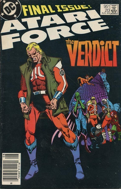 Cover for Atari Force (DC, 1984 series) #20 [Canadian]