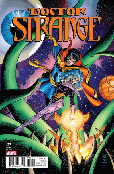 Cover for Doctor Strange (Marvel, 2015 series) #12 [Incentive Paul Smith Classic Variant]