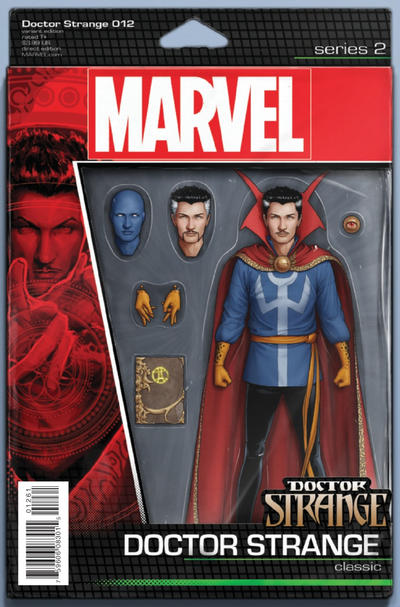 Cover for Doctor Strange (Marvel, 2015 series) #12 [Action Figure Variant]