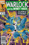Cover for Warlock and the Infinity Watch (Marvel, 1992 series) #10 [Newsstand]