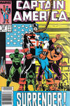 Cover Thumbnail for Captain America (1968 series) #345 [Newsstand]