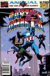 Cover for Captain America Annual (Marvel, 1971 series) #10 [Newsstand]