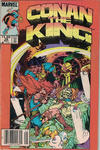 Cover for Conan the King (Marvel, 1984 series) #28 [Newsstand]