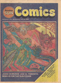 Cover for Sunday Sun Comics (Toronto Sun, 1977 series) #v1#34