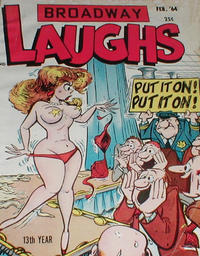 Cover Thumbnail for Broadway Laughs (Prize, 1950 series) #v7#4