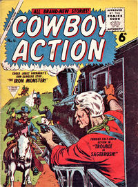 Cover Thumbnail for Cowboy Action (L. Miller & Son, 1956 series) #6