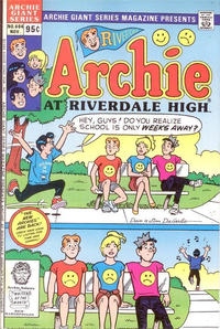 Cover Thumbnail for Archie Giant Series Magazine (Archie, 1954 series) #604 [Direct]