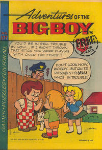 Cover Thumbnail for Adventures of the Big Boy (Webs Adventure Corporation, 1957 series) #177