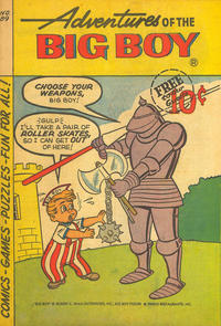 Cover Thumbnail for Adventures of the Big Boy (Webs Adventure Corporation, 1957 series) #89 [East]