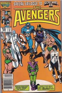 Cover Thumbnail for The Avengers (Marvel, 1963 series) #266 [Canadian]