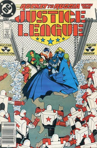 Cover for Justice League (DC, 1987 series) #3 [Canadian]