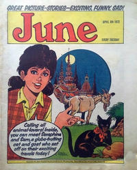 Cover Thumbnail for June (IPC, 1971 series) #8 April 1972