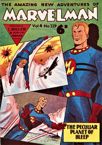 Cover Thumbnail for Marvelman (L. Miller & Son, 1954 series) #229