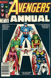 Cover for The Avengers Annual (Marvel, 1967 series) #12 [Canadian]