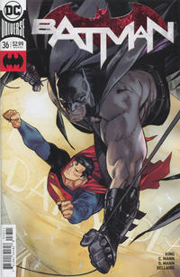 Cover Thumbnail for Batman (DC, 2016 series) #36 [Clay Mann Cover]