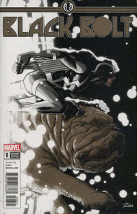 Cover Thumbnail for Black Bolt (Marvel, 2017 series) #8 [Nick Derington]