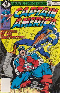 Cover for Captain America (Marvel, 1968 series) #228 [Whitman]