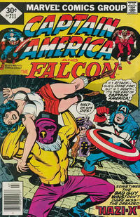 Cover Thumbnail for Captain America (Marvel, 1968 series) #211 [Whitman]