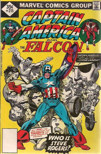 Cover Thumbnail for Captain America (Marvel, 1968 series) #215 [Whitman]