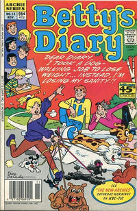 Cover Thumbnail for Betty's Diary (Archie, 1986 series) #13 [Canadian]