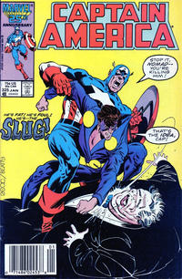Cover for Captain America (Marvel, 1968 series) #325 [Newsstand]
